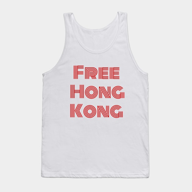 Free Hong kong Tank Top by Manafff